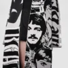 Get Back Paneled Knit Coat