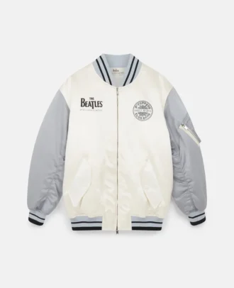 Get Back Satin-Bomberjacke