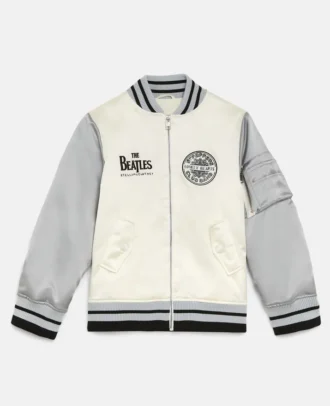 Get Back Satin-Bomberjacke