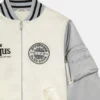 Get Back Satin-Bomberjacke
