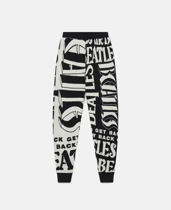 Get Back Strick-Jogginghose