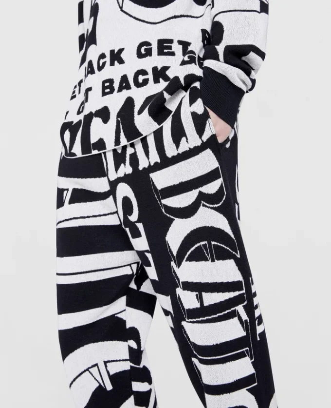 Get Back Strick-Jogginghose