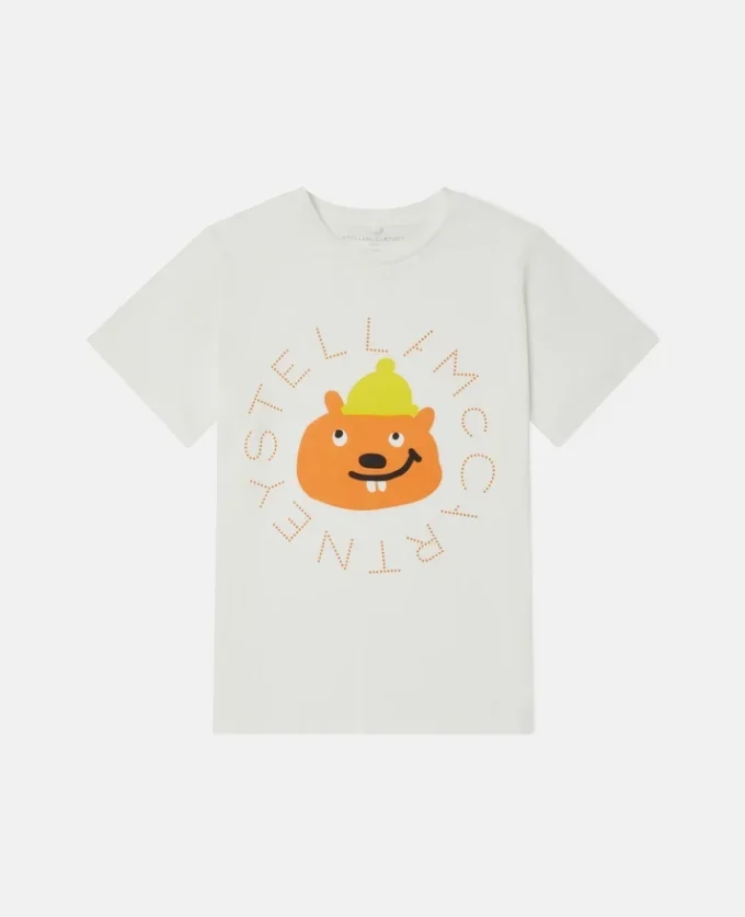 Grafik-T-Shirt mit Eichhörnchen