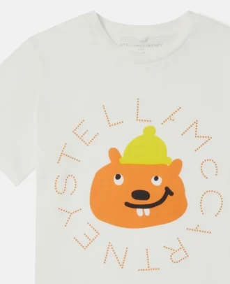 Grafik-T-Shirt mit Eichhörnchen