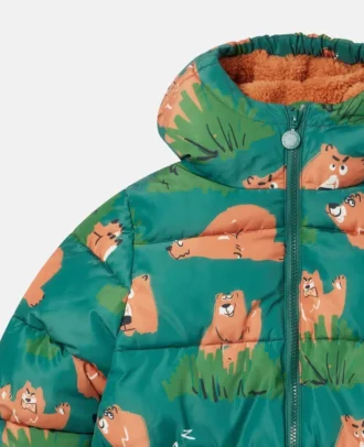 Grizzly Bear Puffer Coat