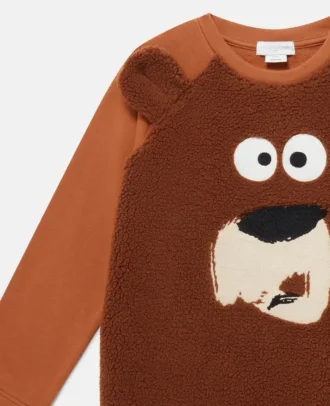 Grizzlybär-Fleece-Sweatshirt