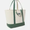 Große Tasche mit SOS-Stickerei