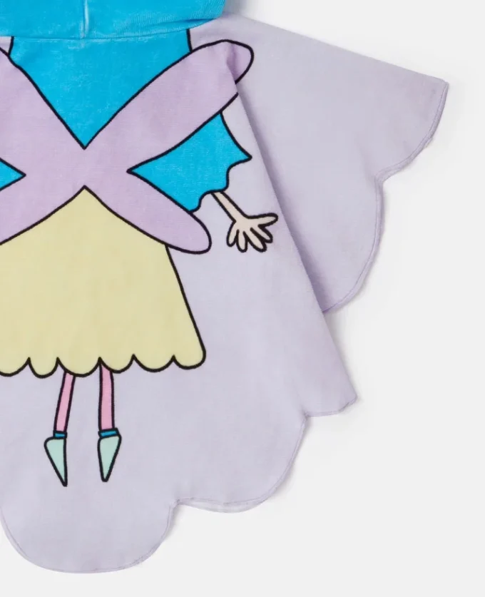 Handtuchkleid mit Feenmotiv