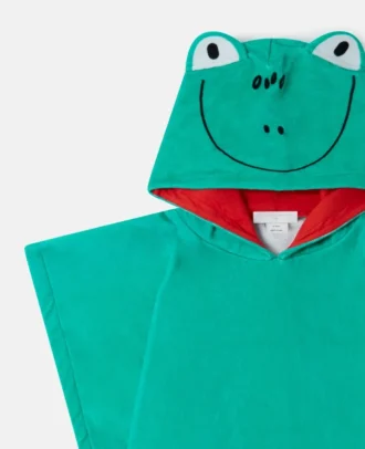 Handtuchkleid mit Froschmotiv