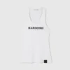 Hardcore Slogan Tank Top