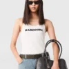 Hardcore Slogan Tank Top