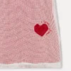 Herz-Mesh-T-Shirt-Kleid