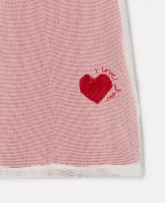 Herz-Mesh-T-Shirt-Kleid