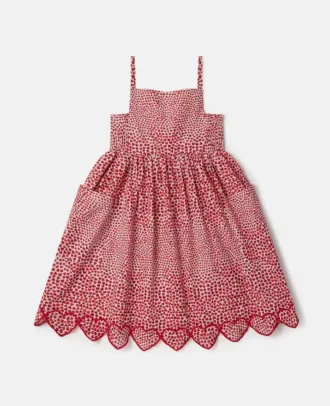 High Summer Hearts Kleid aus Bio-Baumwolle