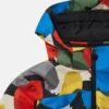 Hooded Jacket mit Colour Pop Smudge Print