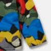 Hooded Jacket mit Colour Pop Smudge Print