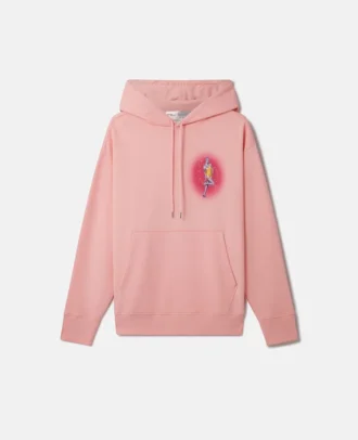 Hoodie aus Bio-Baumwolle mit „Sexy Robot”-Print