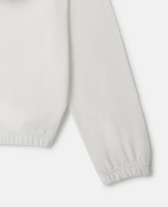 Hoodie mit Herzstickerei