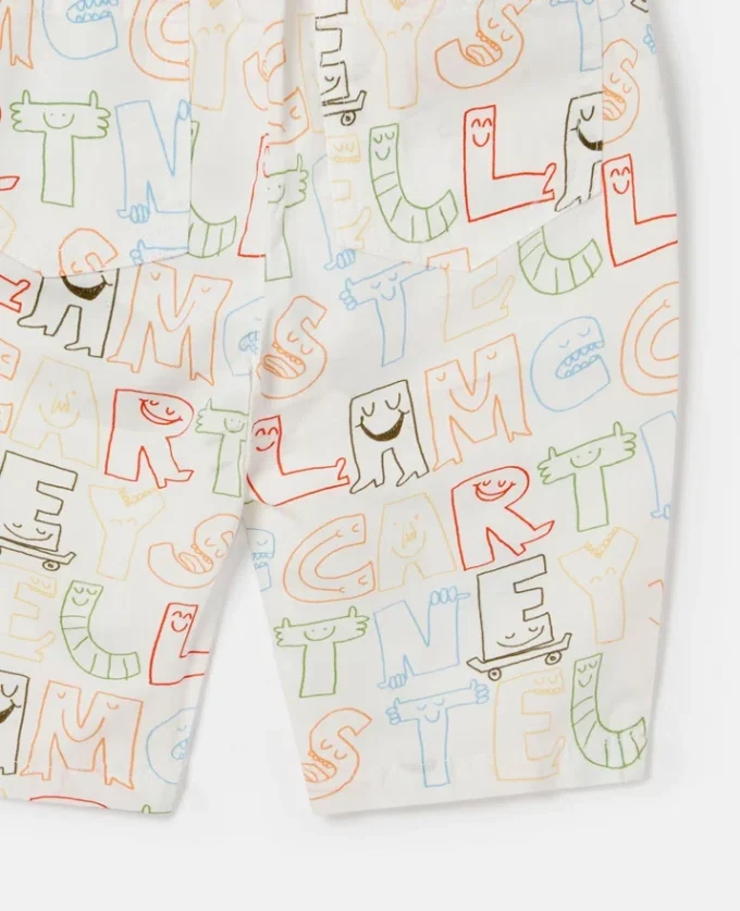 Hose mit Schriftzug
