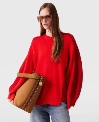 Hybrid-Pullover mit Rundhalsausschnitt