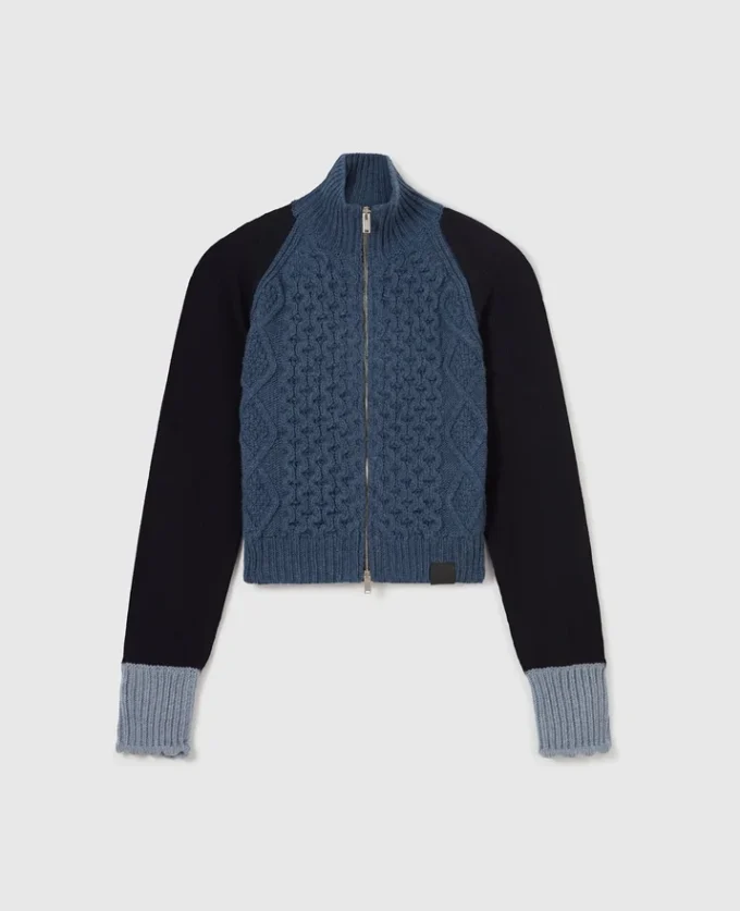 Hybrid-Strick-Bomberjacke