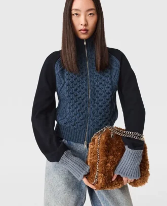 Hybrid-Strick-Bomberjacke
