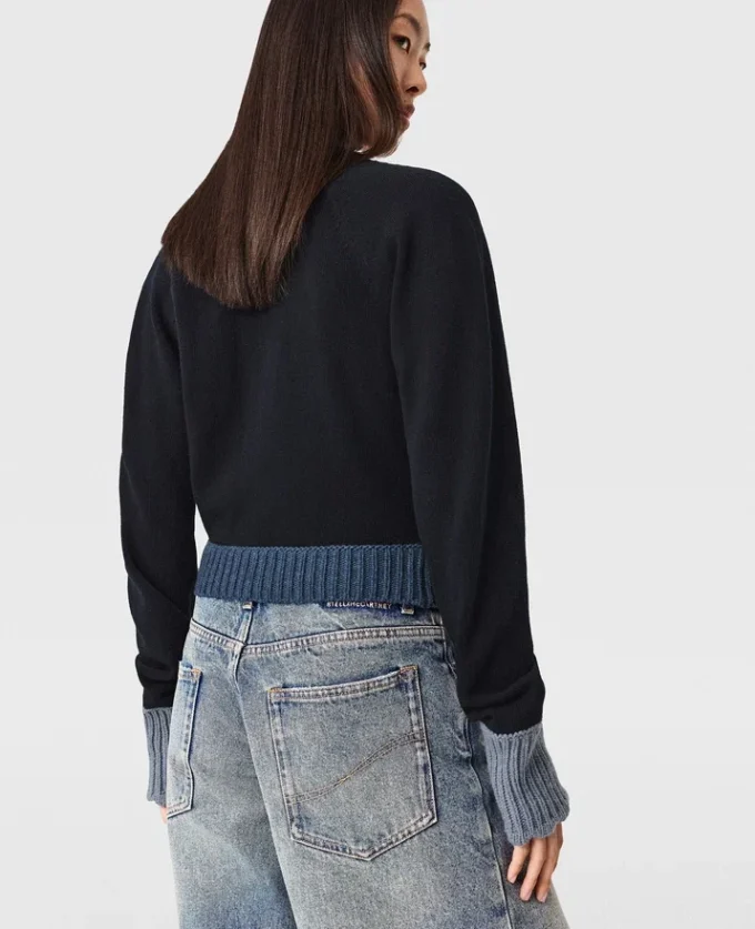 Hybrid-Strick-Bomberjacke