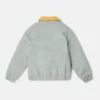 Jacke mit aufgenähtem Borg-Kragen