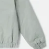 Jacke mit aufgenähtem Borg-Kragen