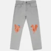 Jeans mit Eichhörnchen-Grafik