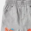 Jeans mit Eichhörnchen-Grafik
