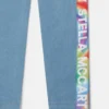 Jeans mit geradem Bein und Regenbogen-Logo-Band