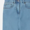 Jeans mit geradem Bein und Regenbogen-Logo-Band