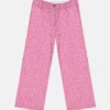 Jeans mit Sternenprint und geradem Bein