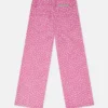 Jeans mit Sternenprint und geradem Bein