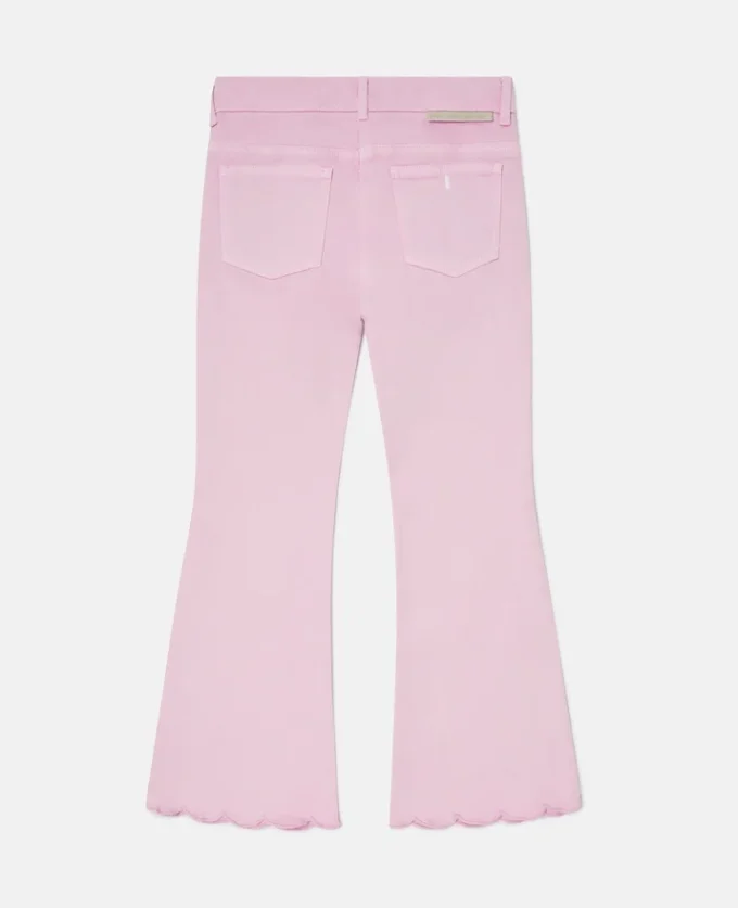 Jeans mit Wellenkante