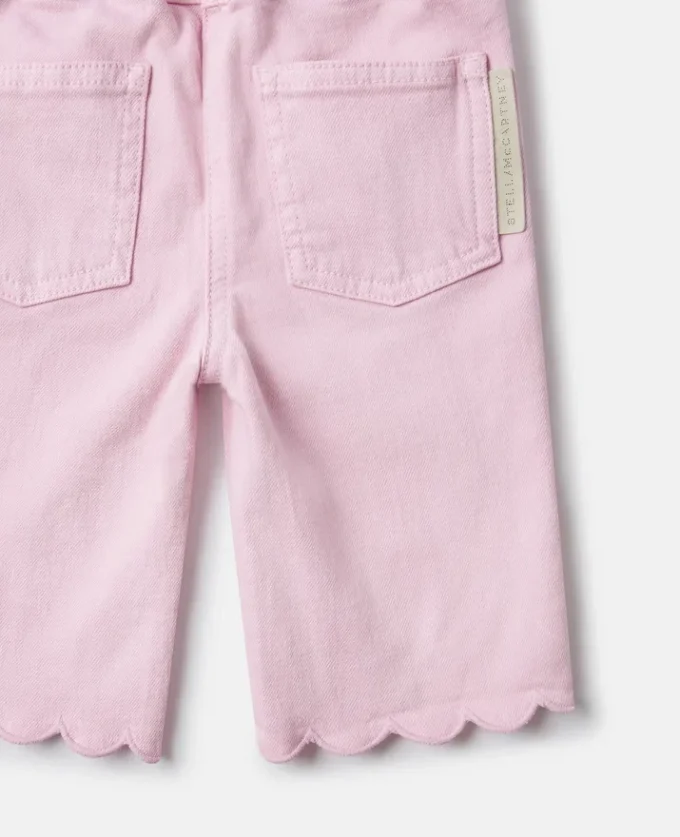 Jeans mit Wellenkante