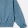 Jeansjacke mit Stickerei