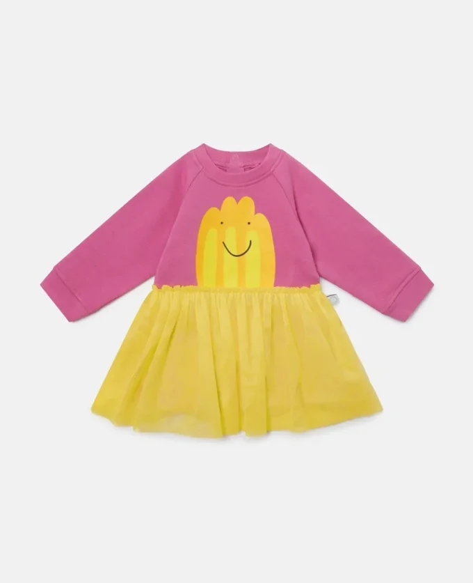 Jelly Grafik-Tüllkleid