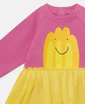 Jelly Grafik-Tüllkleid