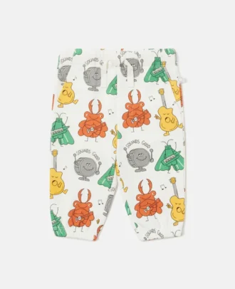 Jogginghose mit Bug-Band-Print
