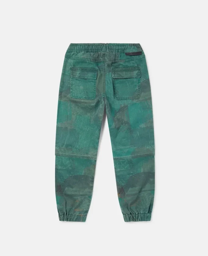 Jogginghose mit Kritzel-Print