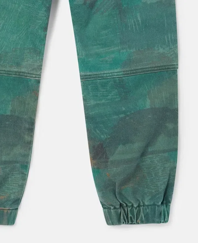 Jogginghose mit Kritzel-Print