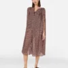 Kaftan mit S-Wellen-Print
