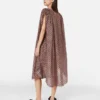 Kaftan mit S-Wellen-Print