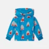 Kapuzenjacke mit Hai-Print