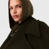 Kapuzenpullover mit langen Ärmeln und verkürztem Schnitt