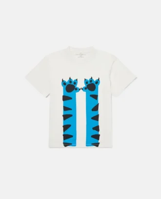 Katzen-Grafik-T-Shirt