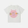 Katzen-Grafik-T-Shirt