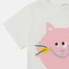 Katzen-Grafik-T-Shirt